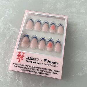 Glamnetic x Fanatics New York Mets Press On Nails